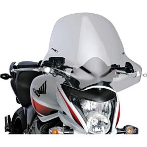 PUIG Windscreen Touring Ii Bar Mount Clear