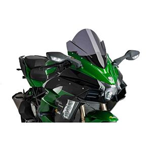 PUIG Windscreen Z-racing Dark Smoke Kaw