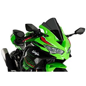 PUIG Windscreen Z-racing Dark Smoke Kaw