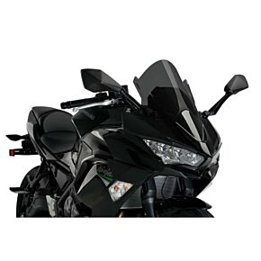 PUIG Windscreen Z-racing Dark Smoke Kaw