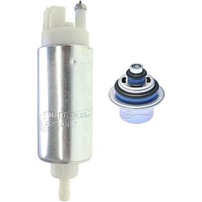 QUANTUM Walbro Efi Fuel Pump Kit With Pressure Regulator