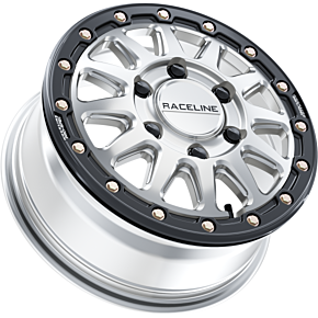RACELINE Alpha Bdlk 15x6.5 6/139.7 (+74mm) Silver/blk