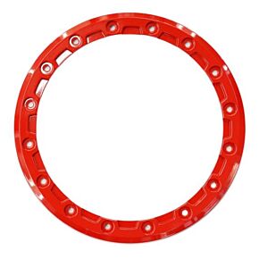 RACELINE Beadlock Replacement Ring 14 In Red Podium