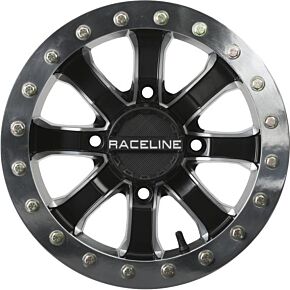 RACELINE Mamba Bdlk Wheel 14x7 4/137 5+2 (+10mm) Blk/machined
