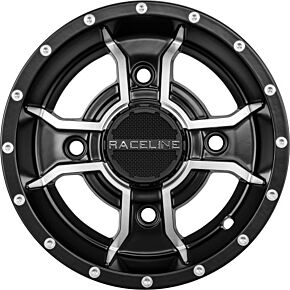 RACELINE Mamba Sport Wheel 10x5 4/144 3+2 Blk/machined