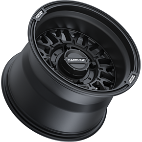 RACELINE Raceline Omega 15x10 4/137 5+5 (0mm) Satin Black