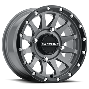RACELINE Trophy Wheel 14x7 4/156 5+2 (+10mm) Stealth Grey