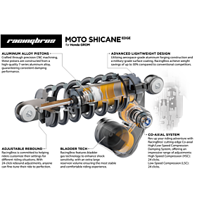 RACING BROTHERS Moto Shicane Edge 88n Grom
