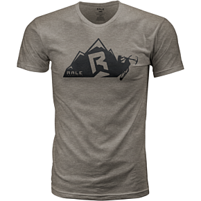 RALE INDUSTRIES Rale Rocky Mountain Tee Grey 2x