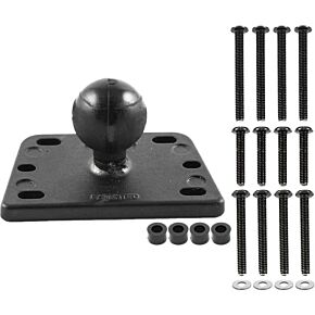 RAM Brake/clutch Cover Base 1" Centered Ball