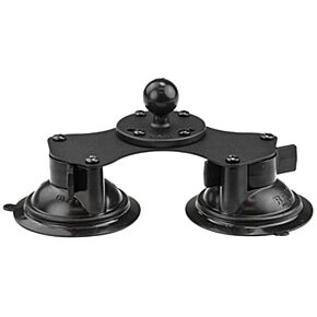 RAM Dbl Suction Cup Base W/ 1" Ball
