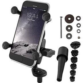 RAM Fork Stem Mount W/short Double Socket Arm