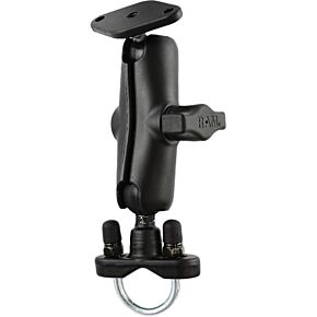 RAM Handlebar Rail Mount W/stainless Steel U-bolt Base