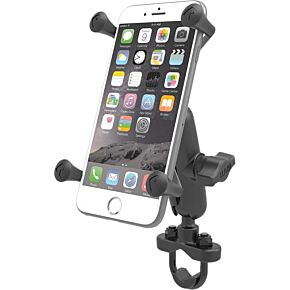 RAM Handlebar Rail Mount W/u-bolt Base & X-grip Large Cradle