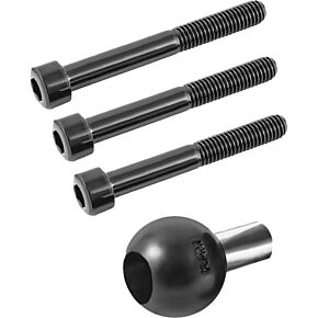RAM Motorcycle Base W Hole M8 Screw