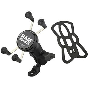 RAM X-grip Phone Mount W/9mm Angled Bolt Head Adapter