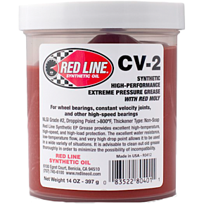 RED LINE Cv-2 Grease W/moly 14oz Jar