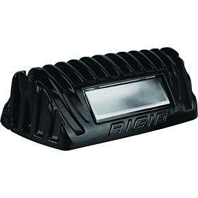 RIGID Dc Scene 1"x2" Light Black W/white Leds