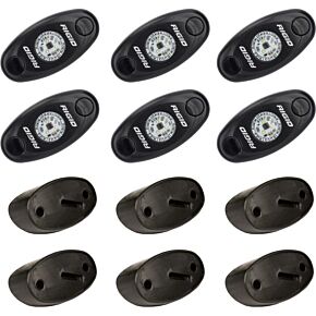 RIGID Rock Light Kit Red /6