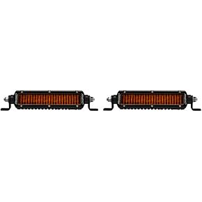 RIGID Sr Series Sae 6" Amber Pro Lightbar Pair
