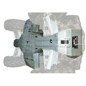 RIVAL POWERSPORTS USA Central Skid Plate Alloy