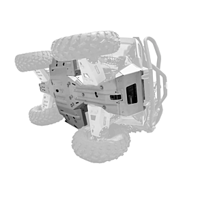 RIVAL POWERSPORTS USA Central Skid Plate Alloy