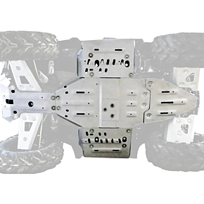 RIVAL POWERSPORTS USA Central Skid Plate Alloy