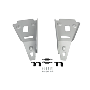 RIVAL POWERSPORTS USA Curved Front A-arm Guards Alloy Pol