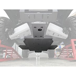 RIVAL POWERSPORTS USA Skid Plate Alloy Kaw