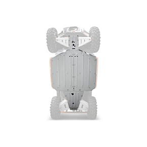 RIVAL POWERSPORTS USA Skid Plate Alloy Pol