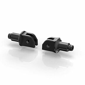 RIZOMA Footpeg Mount Kit Rider Black Pr