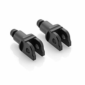 RIZOMA Footpeg Mount Kit Rider Black Pr