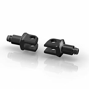RIZOMA Footpeg Mount Kit Rider Black Pr
