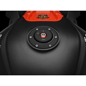 RIZOMA Gas Cap Locking Black Apr