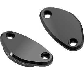 RIZOMA Mirror Block Off Plates Pair Black Kaw