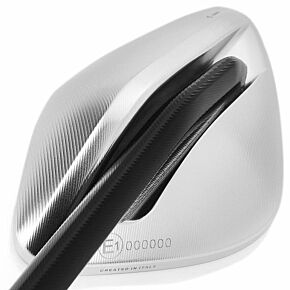 RIZOMA Namic Street Mirror Silver/black Left Ea