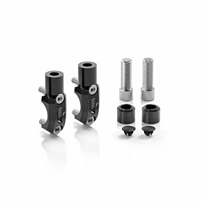 RIZOMA Stealth Naked Mounting Kit Mirror Black