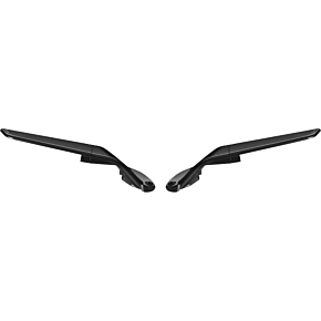 RIZOMA Stealth Sport Mirror Black Pair Kaw