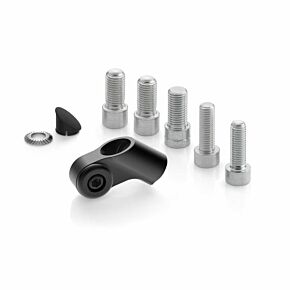 RIZOMA Universal Mirror Adapter Side Mount Black Ea
