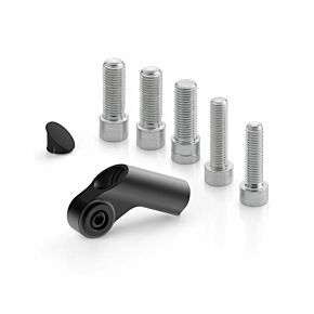 RIZOMA Universal Mirror Adapter Side Mount Black Ea