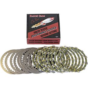 ROCKET PERFORMANCE GARAGE LLC Performance Clutch Kit Twin Cam/bt 98-17 Ex M8