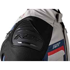 RST Pro Series Adventure-x Ce Jacket Sil/blu/red Textile Sm
