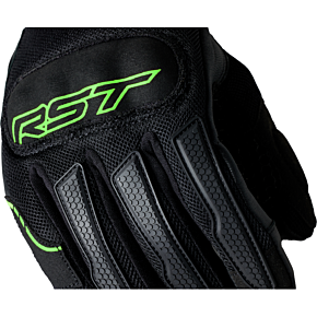RST S1 Mesh Ce Glove Black/neon Green  Md