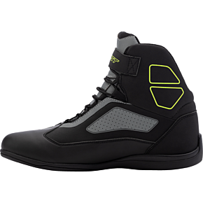 RST Sabre Moto Shoe Ce Boot Blk/gry/flo Yellow Sz 7