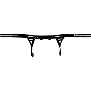 SANTORO FABWORX Not Yo Daddys Crash Bar 2.0 Gloss Black Flt 14-22