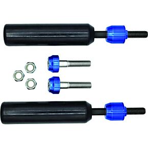 SANTORO FABWORX Shock Mount Sliders Blue Dyna 09-17