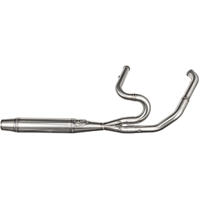 SAWICKI 2in1 Twin Cam Flt Mid Length Cannon Brushed Ss