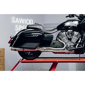 SAWICKI Indian Challenger Full Length Cannon Brushed Ss