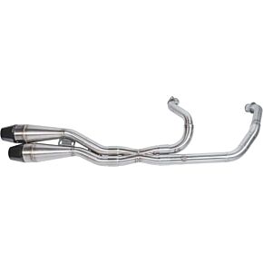 SAWICKI Indian X-pipe Full Lgth Chief Brushed Ss