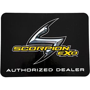SCORPION EXO Authorized Dealer Sticker